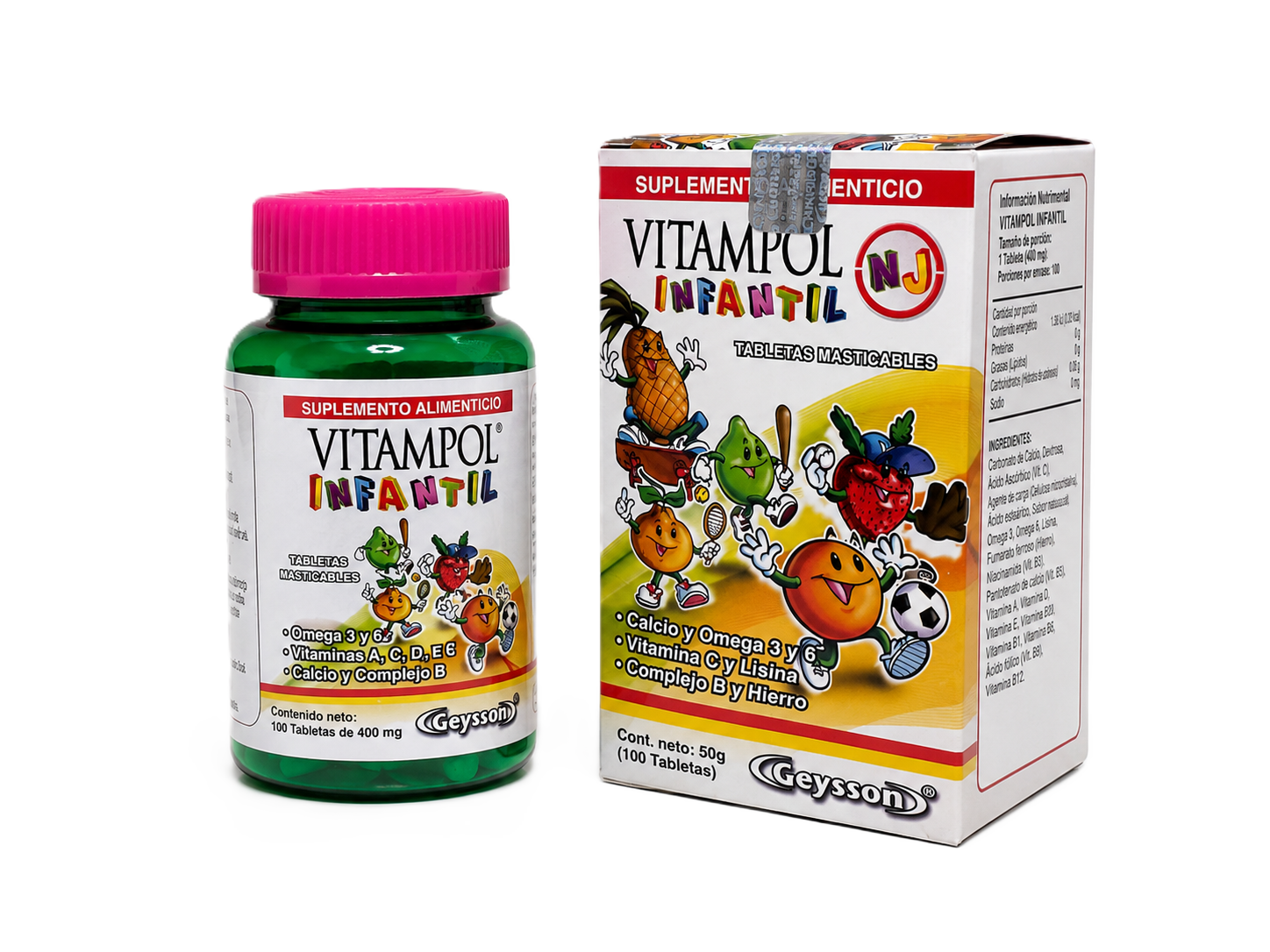 Tripack de Vitampol Infantil