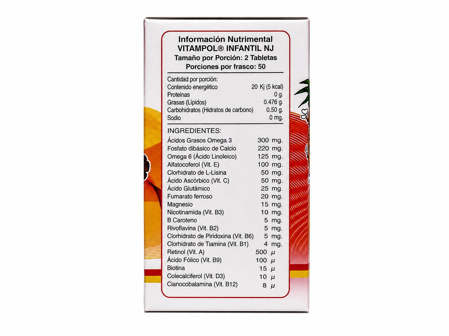 Vitampol Infantil — modo de uso e ingredientes