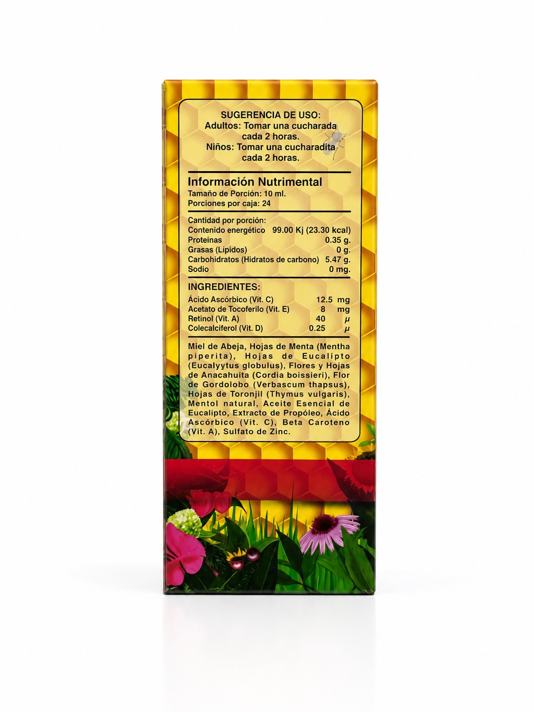 Suketyl Balsámico Jarabe — modo de uso e ingredientes
